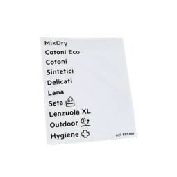 programme plate, knob, adhesive, IT