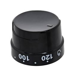 knob, timer, black, 0-120