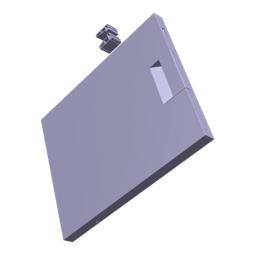 door outer panel, inox, Electrolux, [590x705mm]