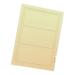 sidopanel, vänster, rostfri, 509.3x717mm