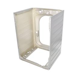 cabinet assembly, back, silver, 7959,HEC60