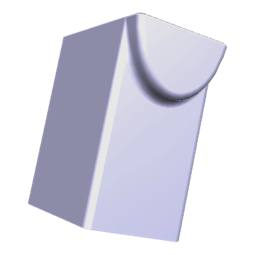 ADAPTER,TÜRGRIFF,ROSTFREI