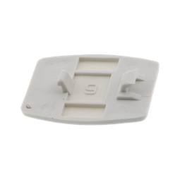 White Cooker Hood Handle Catch