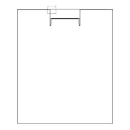 luckans ytterpanel, rostfri, Electrolux, [590x705mm]