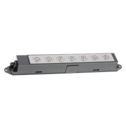 zestaw, obsługa, Juno, 7B 7led red