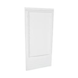 Witte koelkastdeur - 538x1144mm