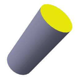 knob, white,