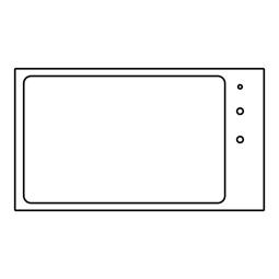 work top, inox, Zanussi, 290x510mm