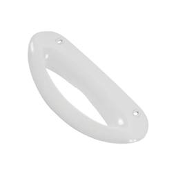 White Refrigerator Door Handle