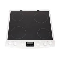cooking top with frame,white,60cm