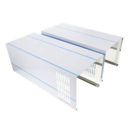 Kamin,komplett,rostfrei,H460,XS