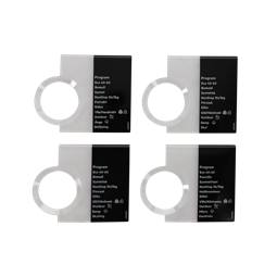 programme plate,knob,adhesive,DA,NO,FI,SV