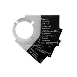 programme plate,knob,magnetic,SV,NO,DA