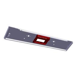 BEDIENBLENDE,INOX,60CM,SET,2K