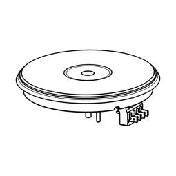 KOCHPLATTE,145MM, 1000W/230V