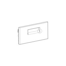 facciata, cassetto congelatore, neutro, blue 738,H153.5mm