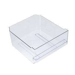 crisper, blue, transparent