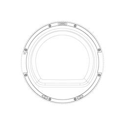 door frame,inner ring,plastic,Ø384mm