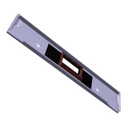 BEDIENBLENDE,INOX,60CM,LUX,2K