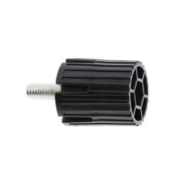 Einstellfuss, schwarz, 52*fi30