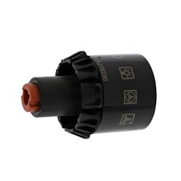 KNEBEL,FUNKTIONEN,SCHWARZ,9+0