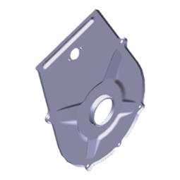 fixing bracket, main motor, front,