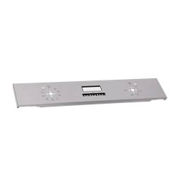BEDIENBLENDE,INOX,60CM, SET, 2