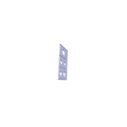 ARBEITSPLATTE,INOX,AEG,858X521