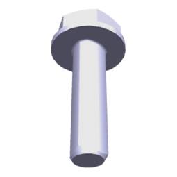 screw, M4X1.75X14,HEX