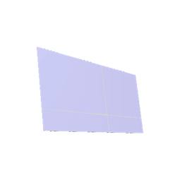 glass panel, upper