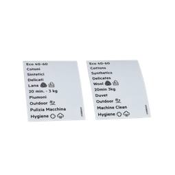 programme plate, adhesive