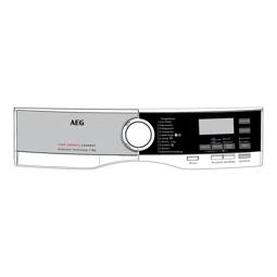 control panel, white, AEG