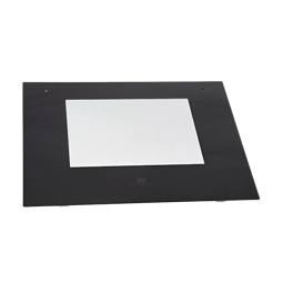 front glass, black, 594x463mm