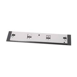 Frontschublade, schwarz, LED,