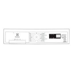 control panel, white, Electrolux