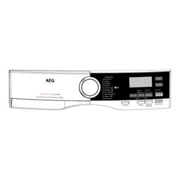 control panel, white, AEG