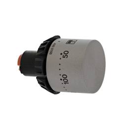 knob, thermostat, inox, 0-275°C,TO