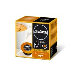 Caffé Crema Lungo Dolcemente A Modo Mio Lavazza Espresso Capsules - Pack of 16