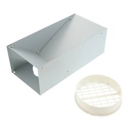 deflector, metal, 286x140x100mm
