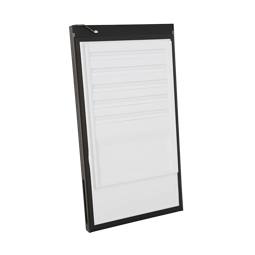 Black Fridge Door Assembly - 1080x595mmm