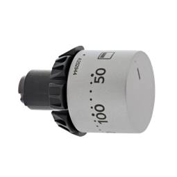 knob, thermostat, inox