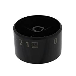manopola, regolatore di energia, nero, 9-0