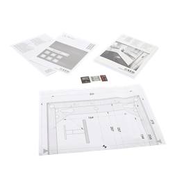 documentation bag, with, fixing,
