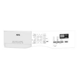 control panel, white, AEG