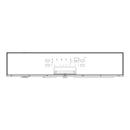 control panel, black, Electrolux, EDW1850, [593mm]