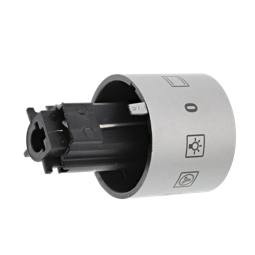 bouton, fonctions, inox