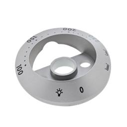 indicating plate,thermostat,inox,0+3, 0-250, TO