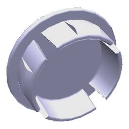 screw cover, white