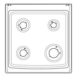 plan de travail,blanc,500x520mm