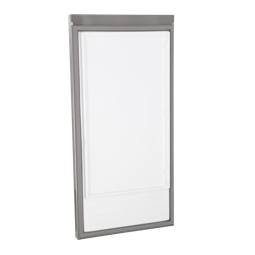 KÜHLSCHRANKTÜR,SATZ,INOX,1206X